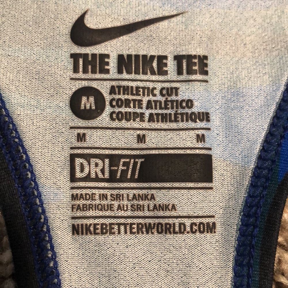Nike Camo Racer Back Athletic Tank Top - Picture 3 of 3